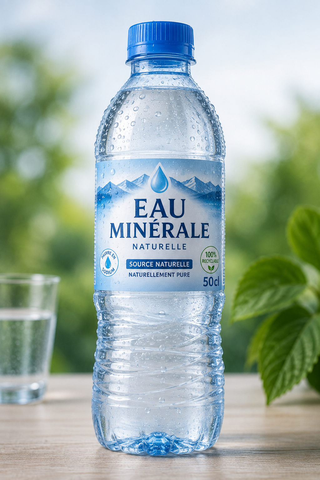 Eau minérale 50 cl 💧