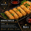 Spring Rolls pommes de terre & crevettes – 5 pièces 🍤