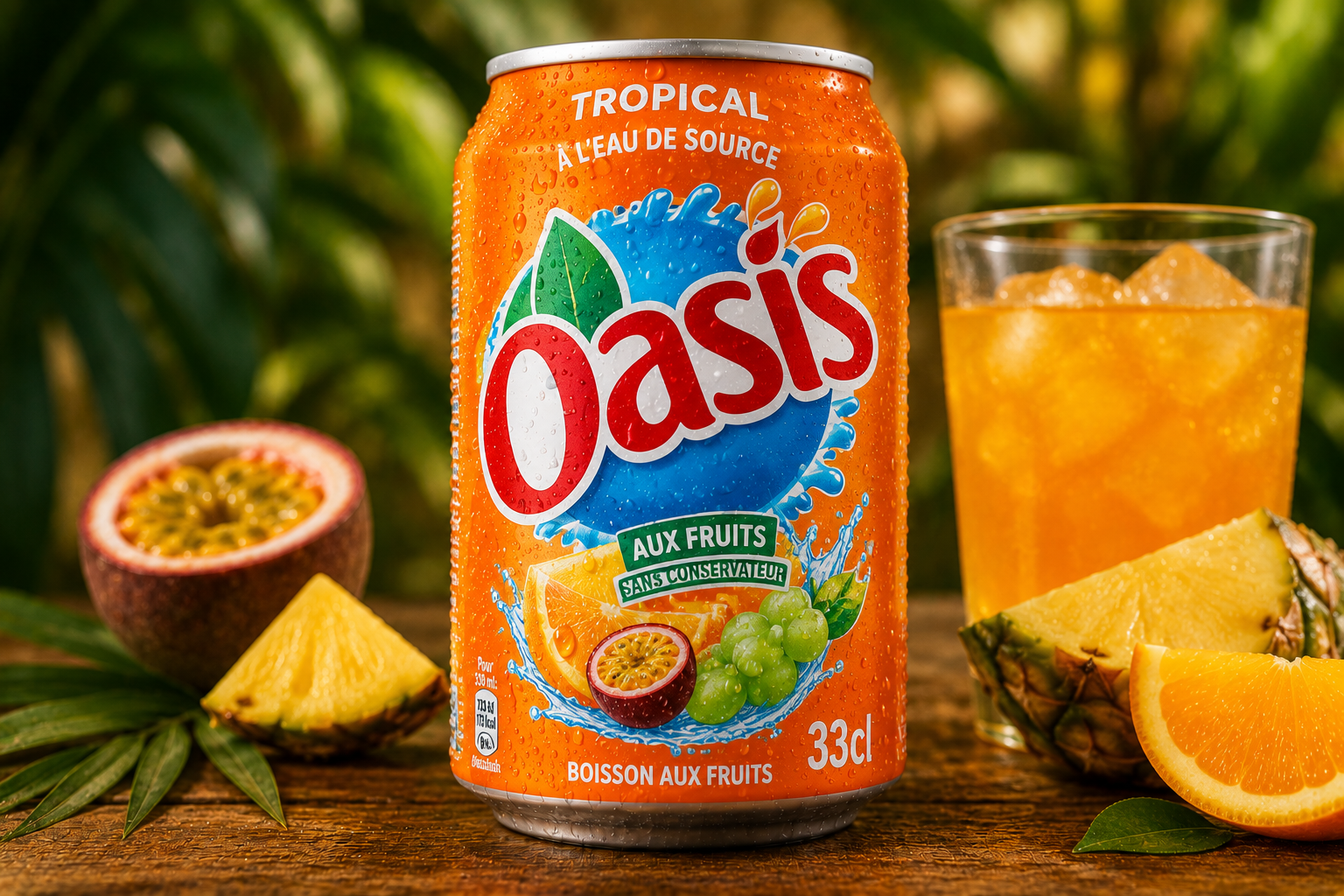 Oasis Tropical 33 cl 🥤